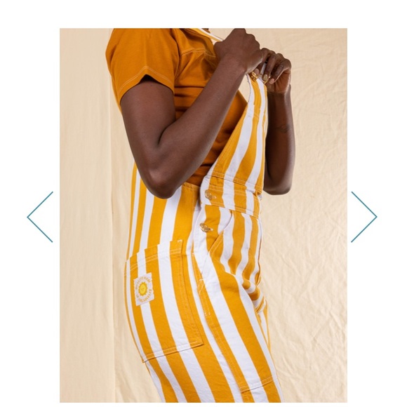 Big Bud Press Striped Overalls XXS - Picture 2 of 6